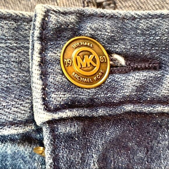 Michael Kors Women’s  Skinny Blue Jeans Size 10 - Picture 6 of 8